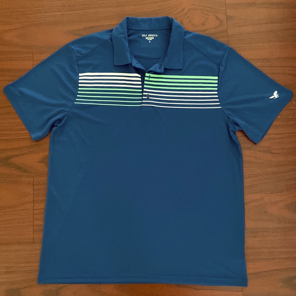 Golf America polo (mens). Size: Large